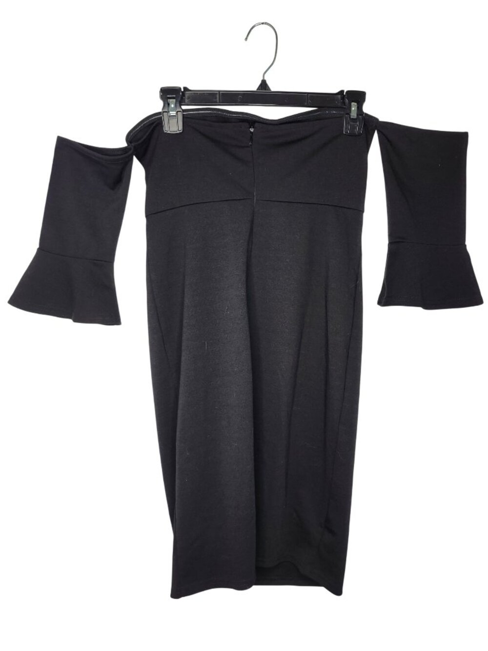 Lascana Black Off Shoulder Strapless Dress Size 6